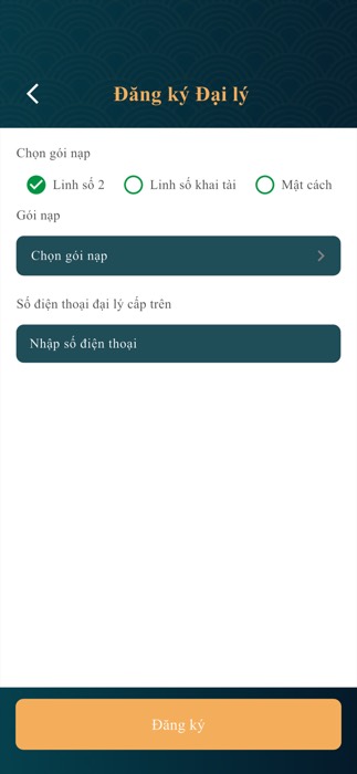Bước 9 — chọn gói nạp (1)